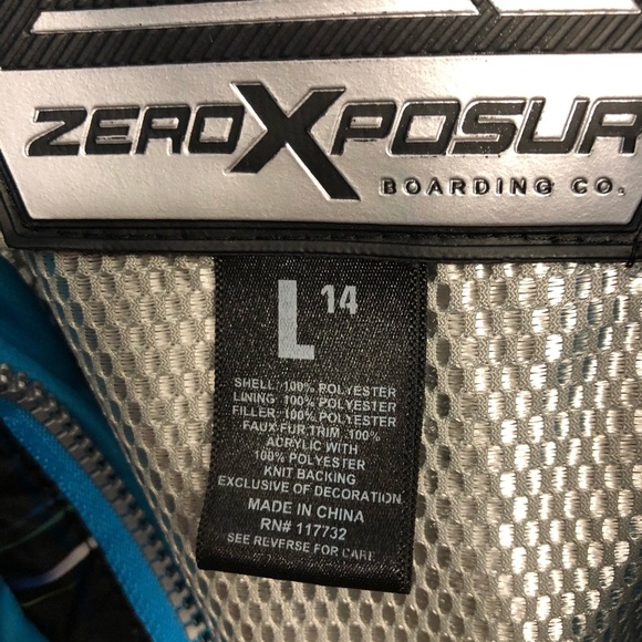 Zeroxposur winter jacket black winter jacket color - Picture 6 of 7